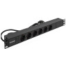 Блок розеток EXEGATE SERVERPRO PDU-19H603 AL-6S-EU2,5CU EX280828RUS